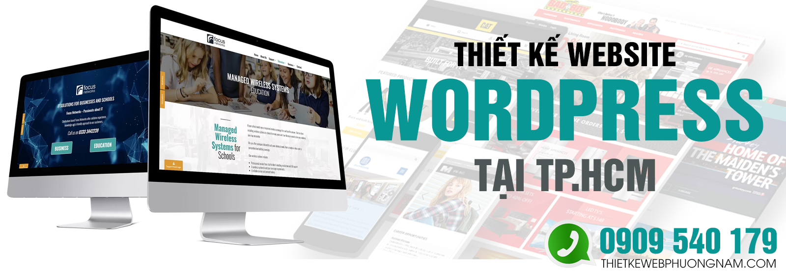 Thiết kế web WordPress tại TP.HCM - Hỗ trợ chuẩn SEO