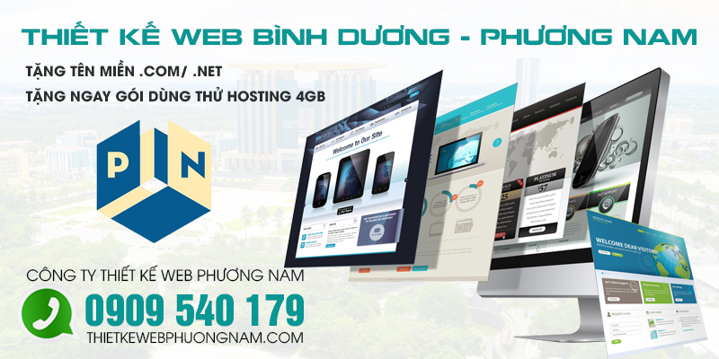 thiết kế web bình dương chuẩn SEO